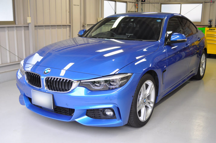 ＢＭＷ　４２０Ｉ　グランクーペ　デントリペア